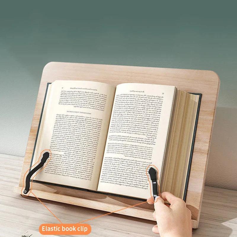 Skanto | NaturalEase - Wooden Tablet Holder