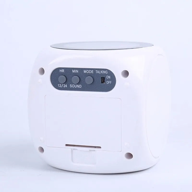 AlarmBeam Projection Alarm Clock with Temperature and Dual Alarm – LED Display | Bowlift