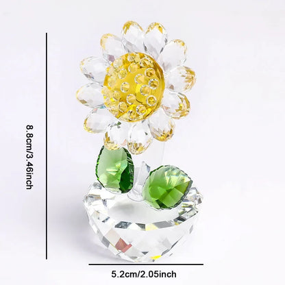Crystal Glass Sunflower | Bowlift