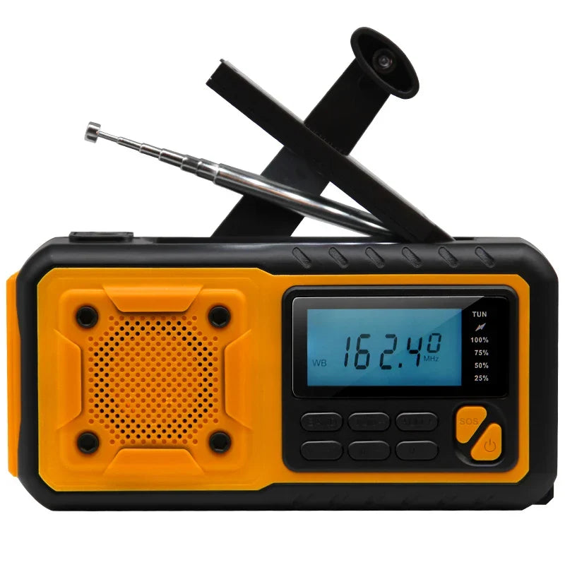 BowLift | Emergency Radio on Solar Energy & Hand Dynamo – FM/AM Crisis Radio