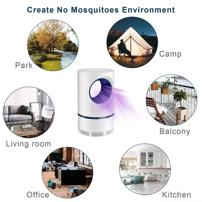 Skanto | USB-Powered Electric Mosquito and Insect Killer Lamp with LED Light Trap