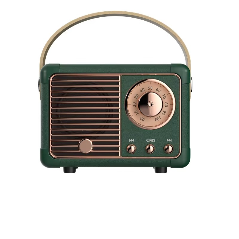 Skanto | Vintage-style Wireless Bluetooth Speaker with Subwoofer