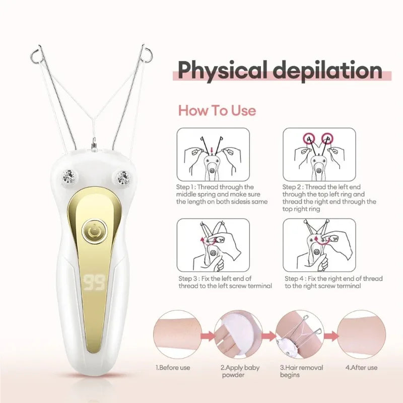 BowLift | Mini Electric Facial Hair Removal