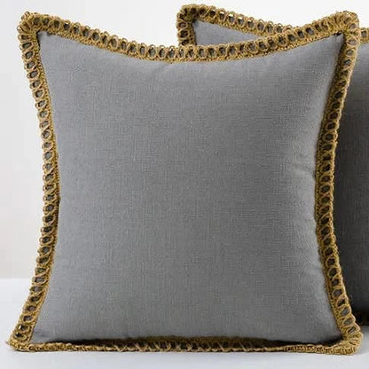 Skanto | Colorful French-Style Decorative Polyester Pillow Cover