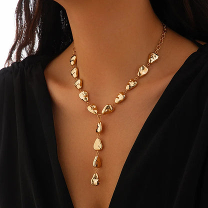 BowLift | Modern Stone Inspired Lariat Necklace