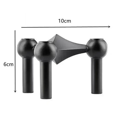 Sandsberg | Metal candle holder | Molecular Nordic design | Multiple colors