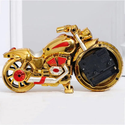 Vintage Motorcycle Bedside Alarm Clock | Brehn