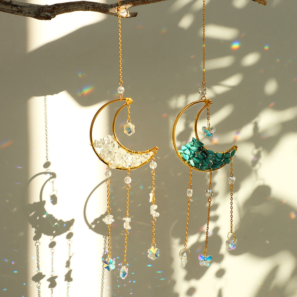 Brehn | Crystal Sun Catcher Moon Decor