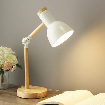 Skanto | Adjustable Wood Table Lamp | Nordic Lighting