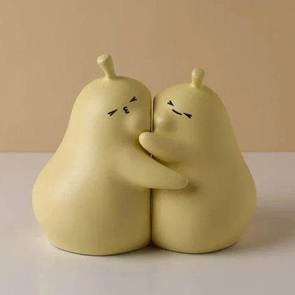 Hugging Pear Bookends | Bowlift