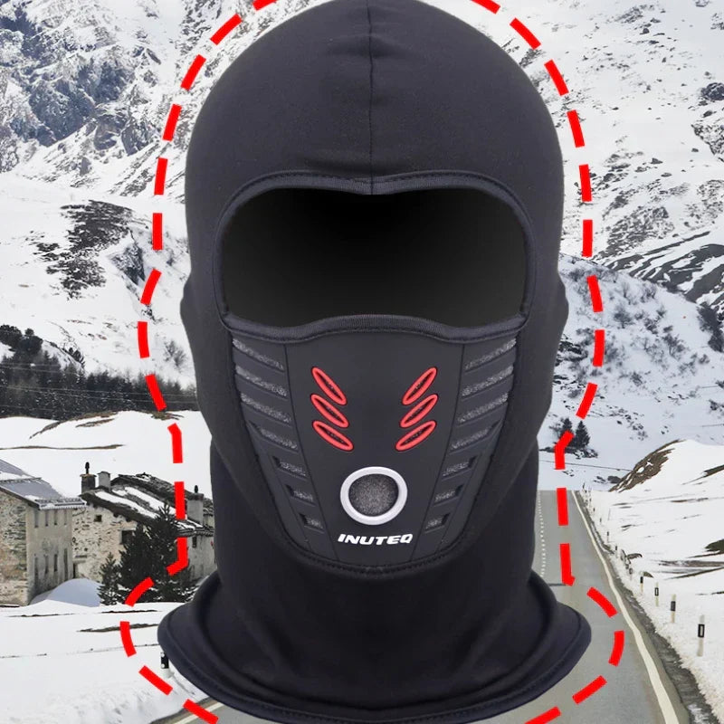 BowLift | Windproof Breathable Motorcycle Winter Full Face Mask