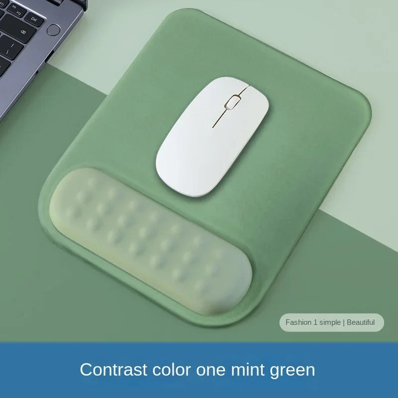 BowLift | Palmira Mouse Pad | Ergonomic & Stylish | Memory Foam Comfort | Non-Slip & Decorative