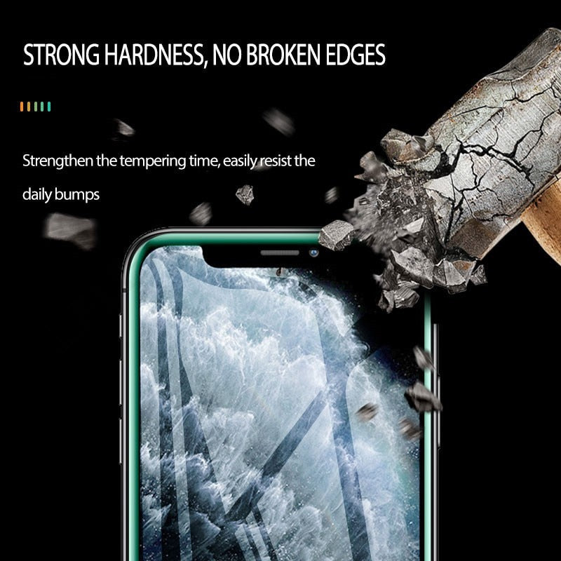BowLift | Full Cover Luminous Tempered Glass iPhone Screen Protector