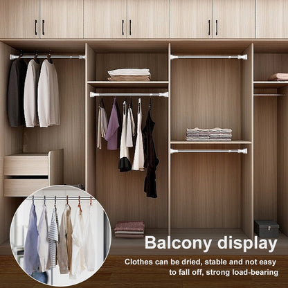 BowLift | Space Saver Adjustable Telescopic Clothes Hanger Rod