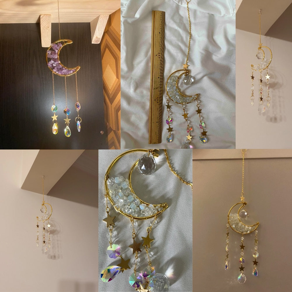 Brehn | Crystal Sun Catcher Moon Decor
