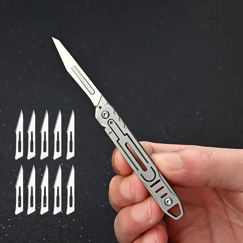 BowLift | Replaceable Blades Foldable EDC Knife