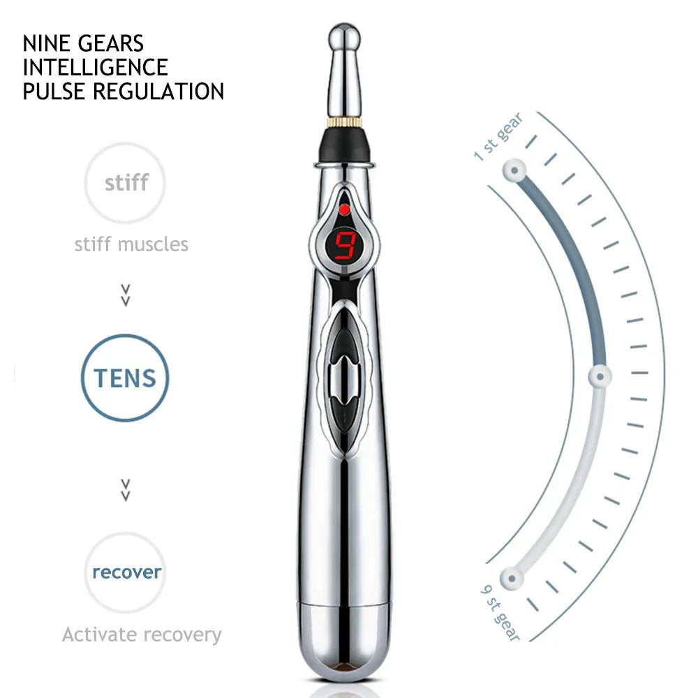 BowLift | Multifunctional Acupuncture Massage Pen - 5 Heads