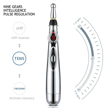 BowLift | Multifunctional Acupuncture Massage Pen - 5 Heads
