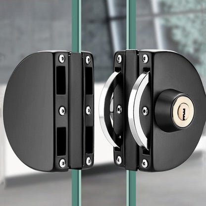 VIvolux | Sliding Door Stainless Steel Safety Glass Door Lock