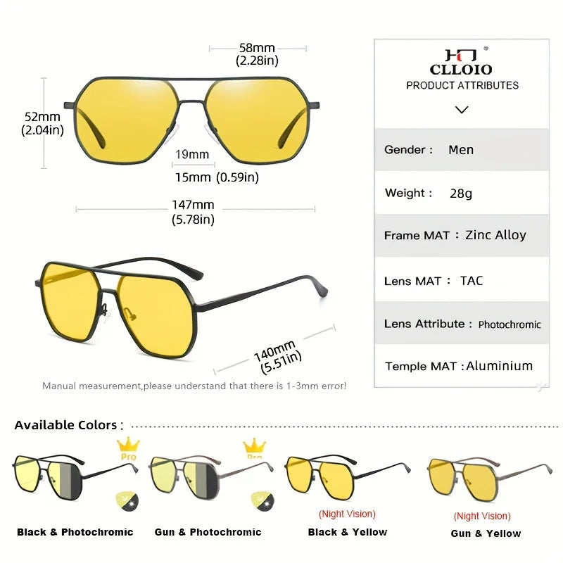 Unisex Sunglasses with photochromic lenses | Karnz