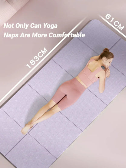 BowLift | YogaMat FlexFold | Foldable & Lightweight | Double-Sided Non-Slip | Eco-Friendly TPE