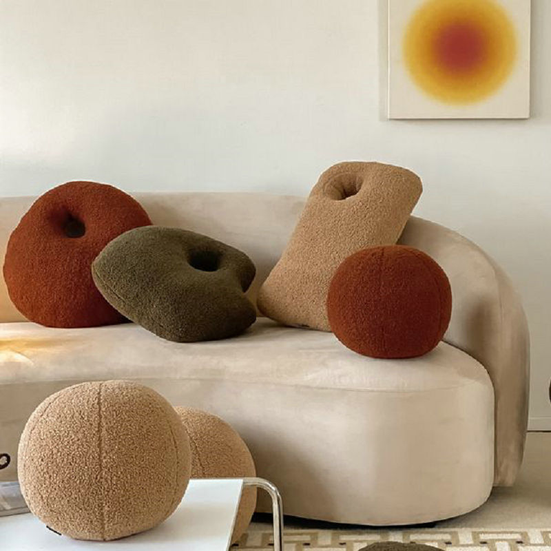 Fluffy Pebble Cushions | Bowlift