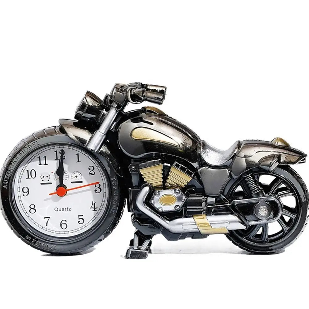 Vintage Motorcycle Bedside Alarm Clock | Brehn