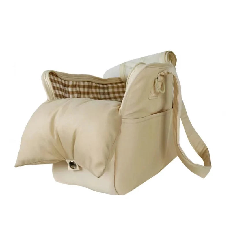 BowLift | LuxCarry – Durable & Safe Pet Travel Bag for Small Dogs and Cats | Lightweight, Breathable & Stylish