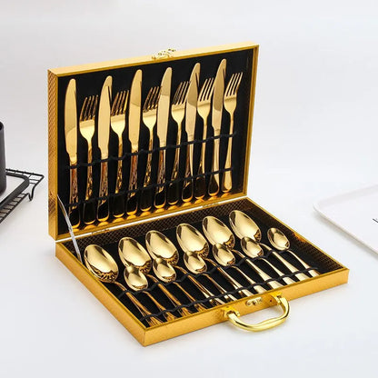 Skanto | Oraliu Gold Cutlery Set