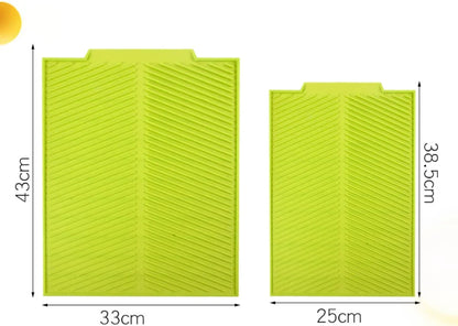 BowLift | Silidro Silicone Draining Mat Kitchen | Non-Slip & Heat Resistant | Drying Mat for Dishes, Pots & Glasses | Flexible & Easy to Clean