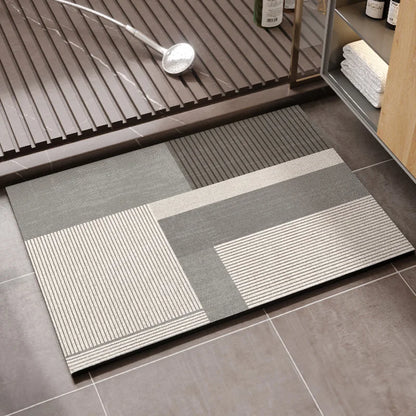 Brehn | Non-slip Diatomite Bath Mat Kitchen Mat Door Mat Shower Mat