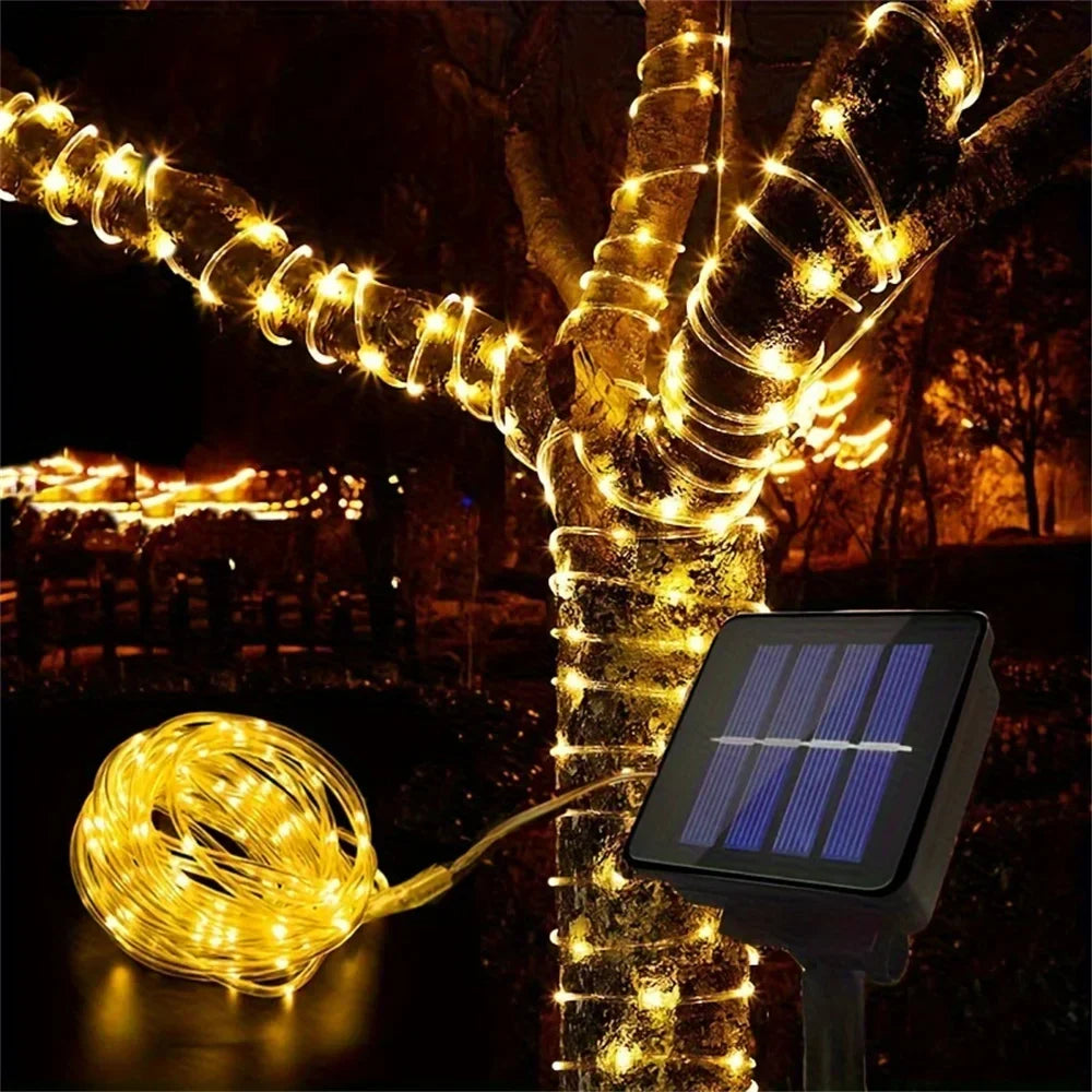 Solar Waterproof LED Rope Lights Bowlift