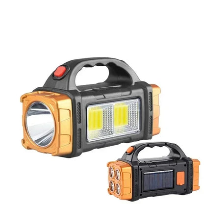 Skanto | Solar Power Bank with Flashlight – All-in-One Emergency Power