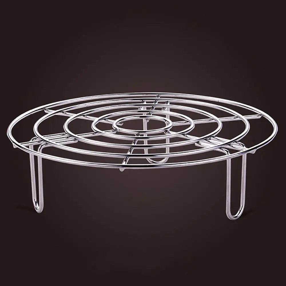 Skanto | 304 Stainless Steel Kitchen Steamer Rack - Durable Pot Steaming Trivet for Cookware