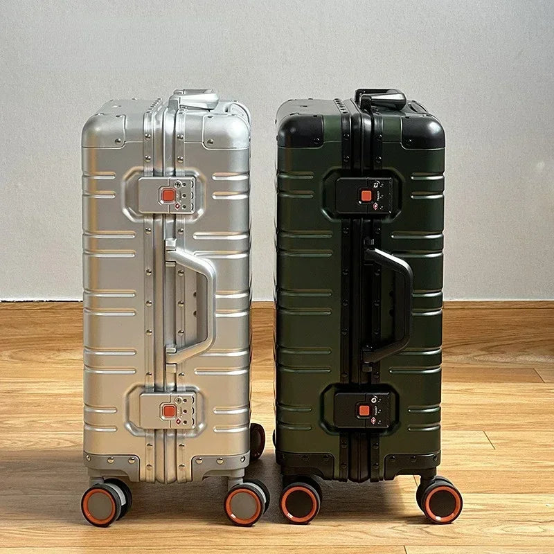 Skanto | Aluminum-Magnesium Suitcase – Oslo