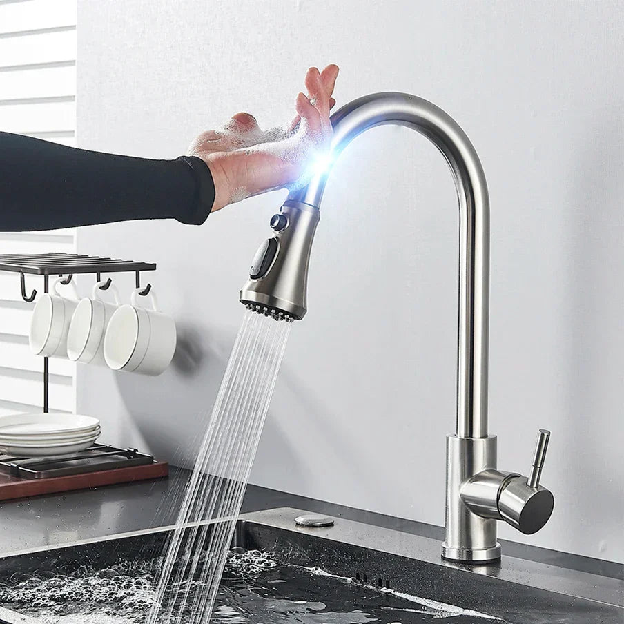 Skanto | Retractable Kitchen Faucet with Touch Control and Sensor Function