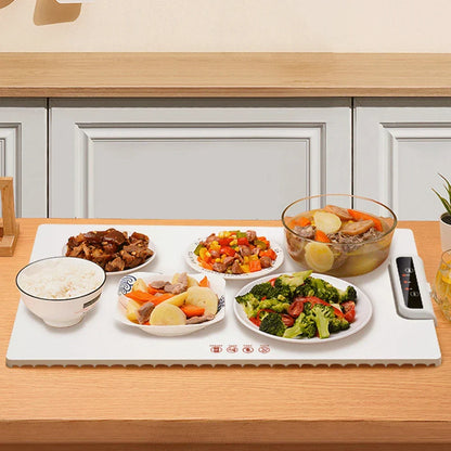 Skanto | Electric Warming Plate – Adjustable Temperature Smart Silicone Warming Tray for Parties and Family Gatherings