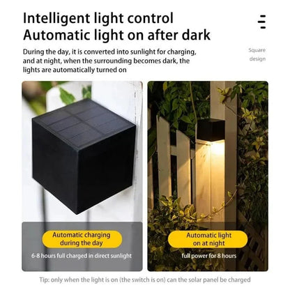 Solar LED Outdoor Wall Light | Karnz
