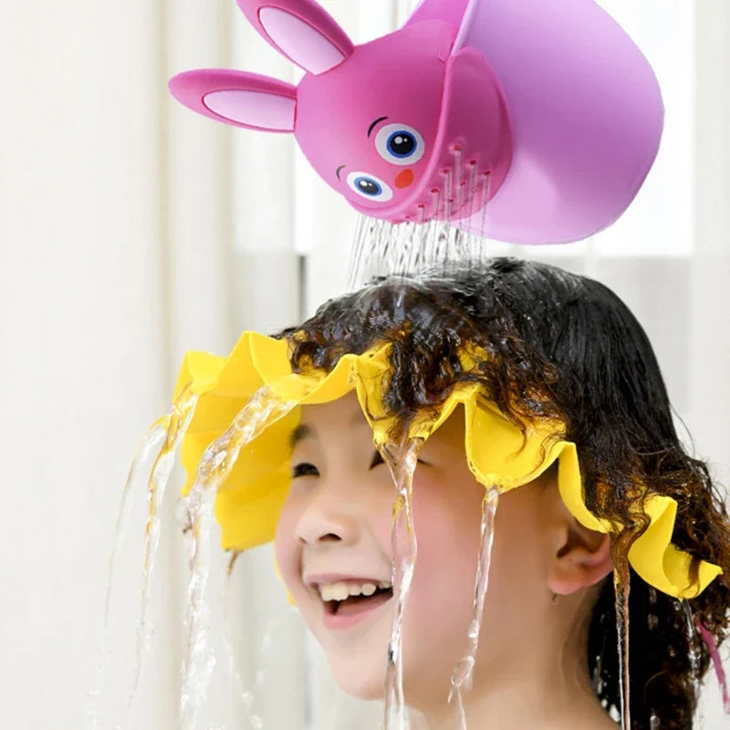 BowLift | Kids Shampoo Rinse Cup – Bunny Shampoo Head Washer for Kids