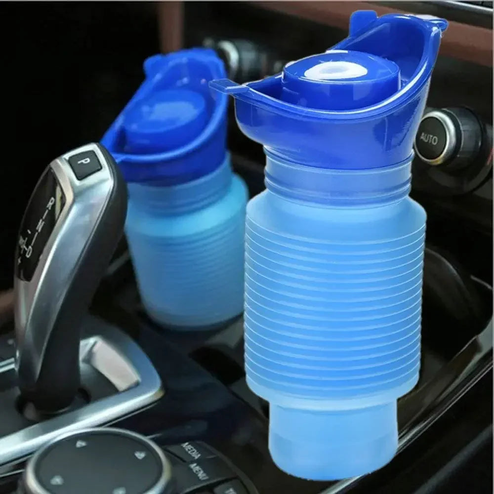 Skanto | Ansblue 750ML Portable Urinal - Foldable & Compact for Travel, Camping & Hiking, Suitable for Women, Men & Children