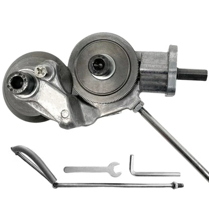 Skanto | Electric Drill Cutting Attachment: Metal Double Cutter Tool - Sheet Metal Hole Cutter Drill for Copper Plate