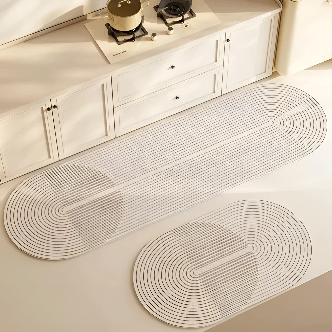 Skanto | AquaStone Diatomite Bath Mat – Ultra Absorbent, Non-Slip & Soft