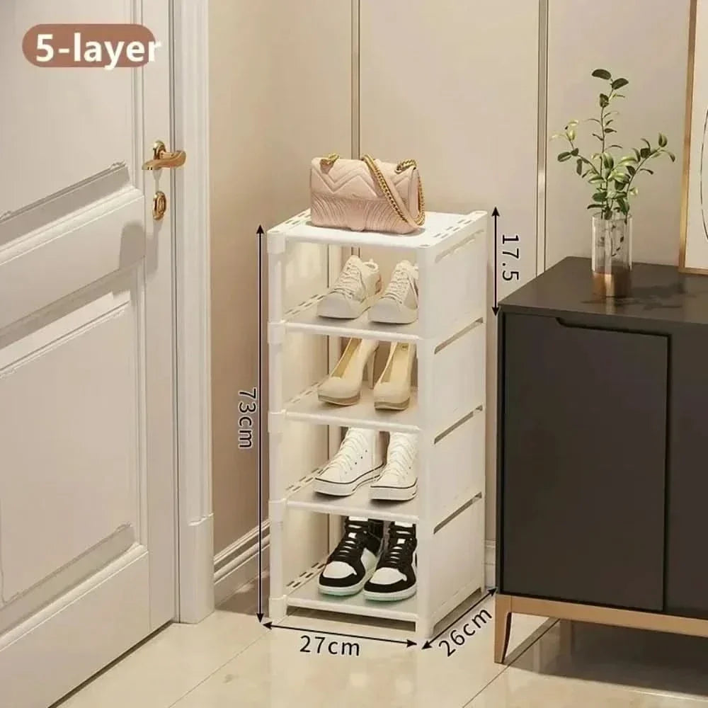 Skanto | SHOECORNER RACK – Stable Shoe Stand for Corners – Space-Saving Organization with Style