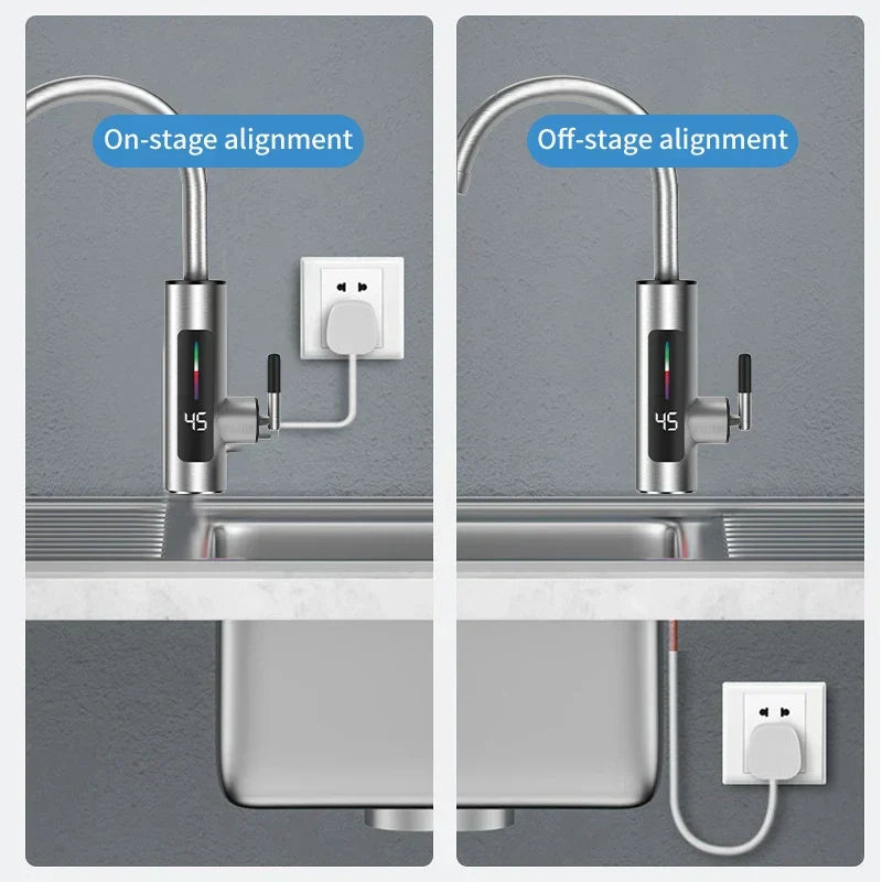 Skanto | Aqualis Electric Kitchen Tap – Instant Hot Water in Seconds