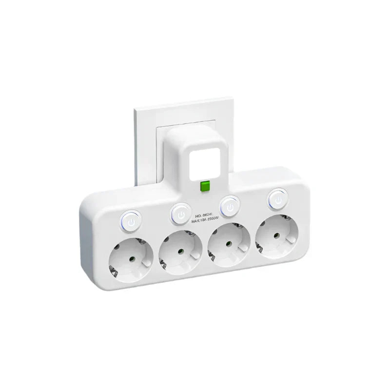 Brehn | VOLTRIQ ProLine Power Strip with Multiple Outlets, USB Type-C and Surge Protection
