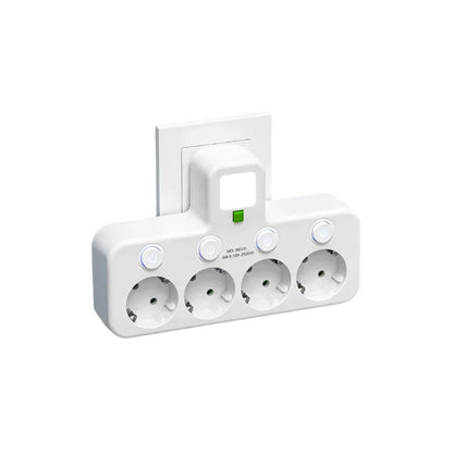 Skanto | VOLTRIQ ProLine Power Strip with Multiple Outlets, USB Type-C, and Surge Protection