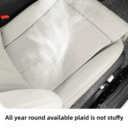 Skanto | Extended Car Seat Cushion with Leg Support | Ergonomic and Comfortable | PU Leather
