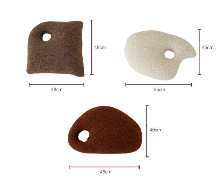 Fluffy Pebble Cushions | Bowlift