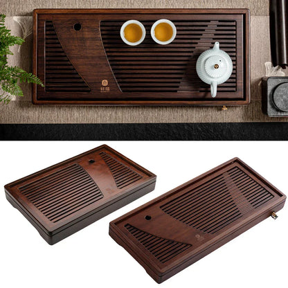 Skanto | Bamboo Solid Wood Tea Ceremony Tray