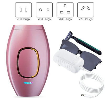 Sandsberg Bikini IPL 500.000 Flash Epilator Impulse Permanent Laser Epilator Painless For Women Hair Removal Home Use Devices